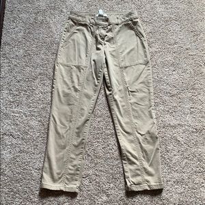 White House Black Market ankle khakis